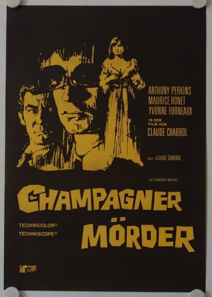 The Champagne Murders re-release german movie poster